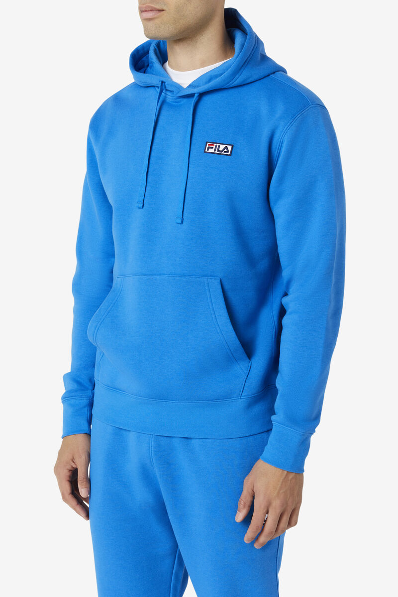 Men's Fila Algot Hoodie Hoodies Blue | dRTzDHlreE5