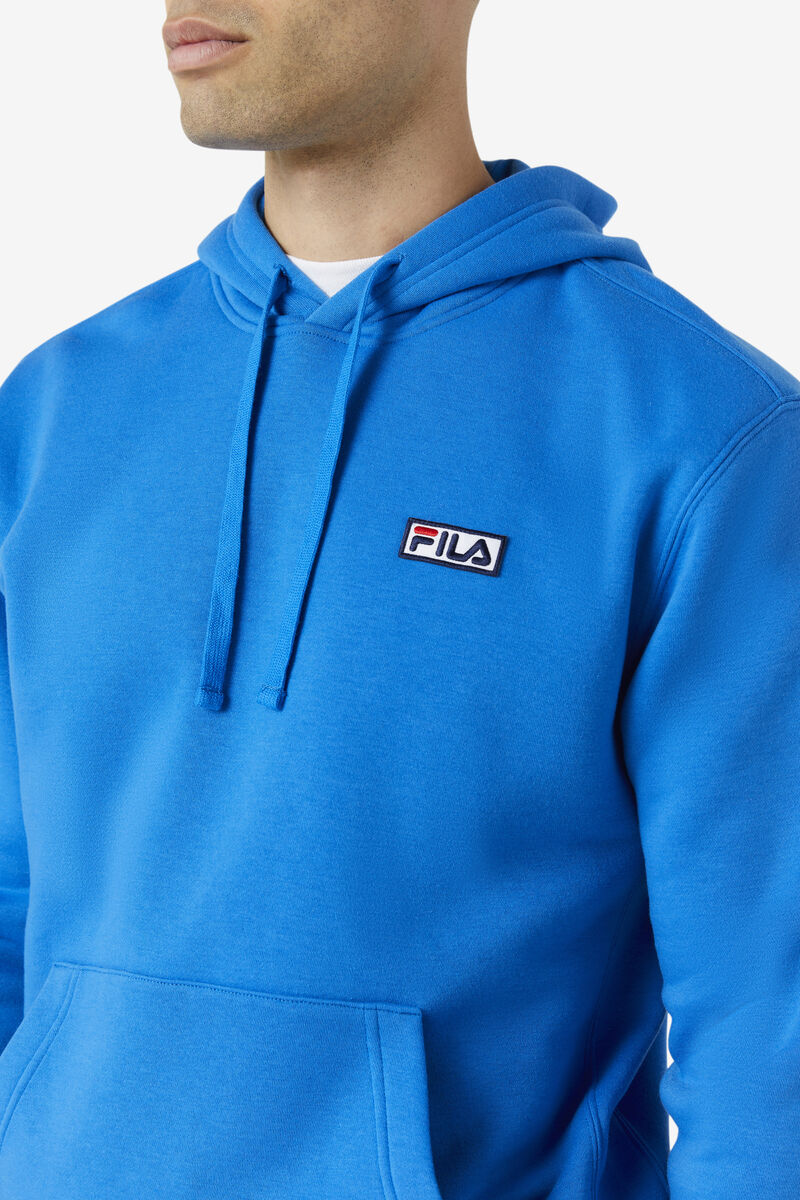 Men's Fila Algot Hoodie Hoodies Blue | dRTzDHlreE5