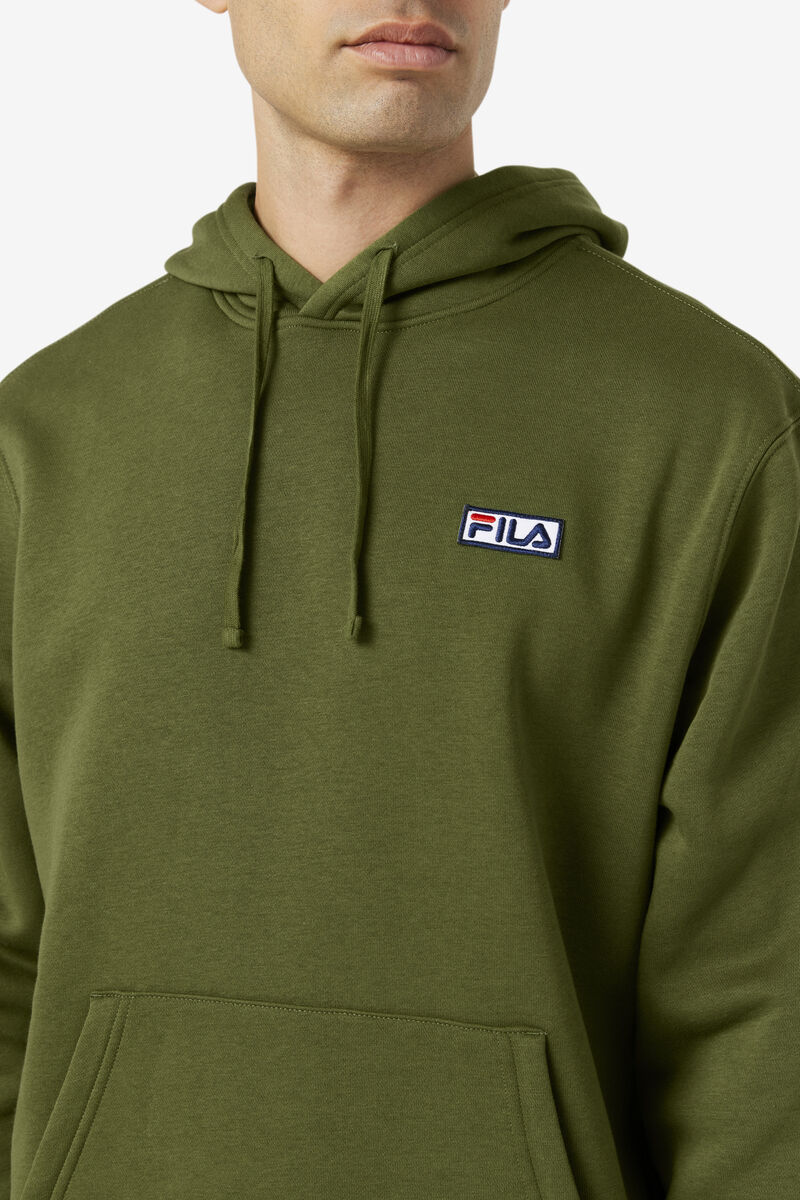 Men's Fila Algot Hoodie Hoodies Olive | 8ZEQyHSy6Io
