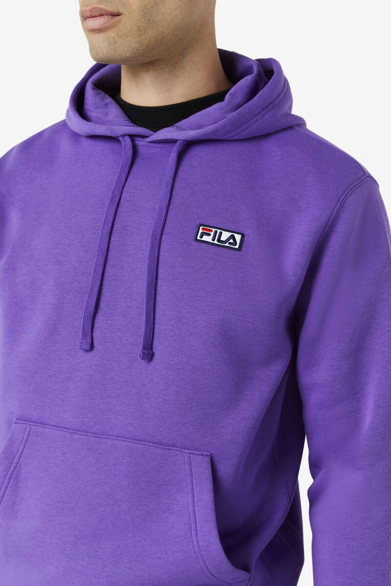 Men's Fila Algot Hoodie Hoodies Purple | 1lRZV39Fq7I