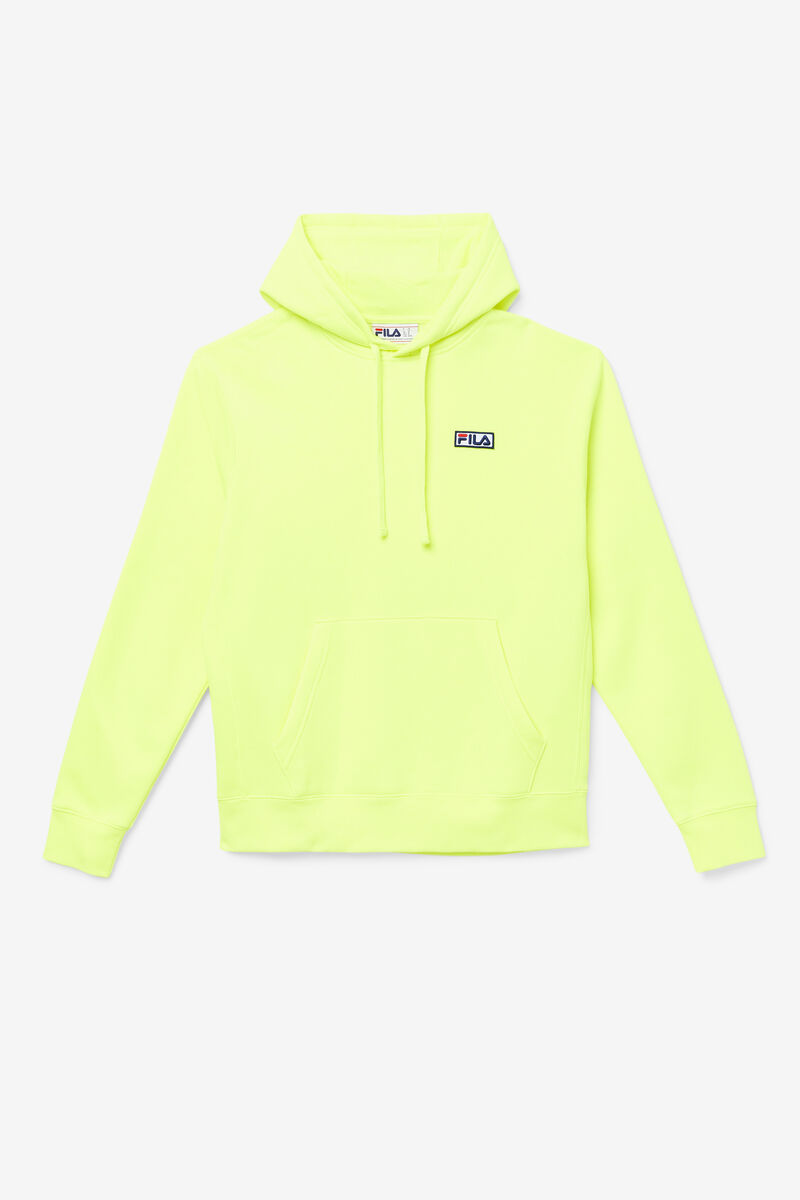 Men\'s Fila Algot Hoodie Hoodies Yellow / Black | BM6jFOTVxGk