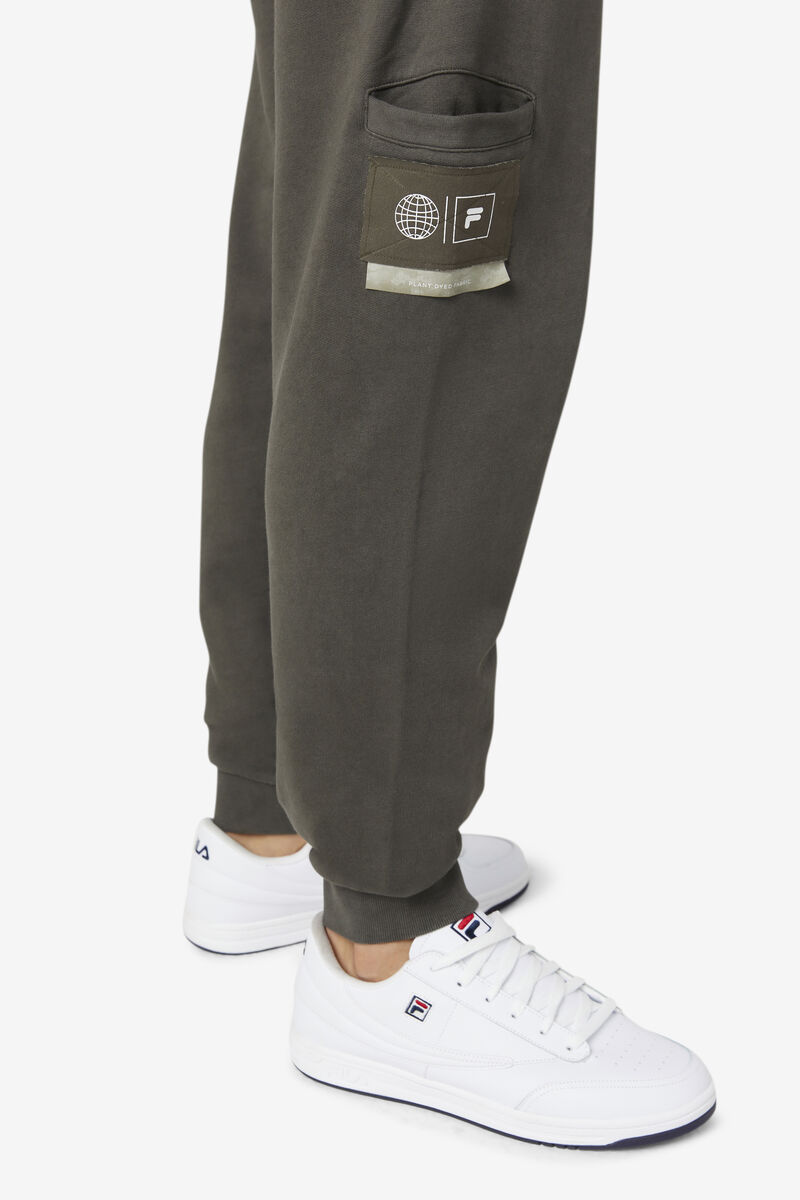 Men's Fila Arcform Plant Dyed Pant Pants Dark Grey | h4ug5dlVDl7