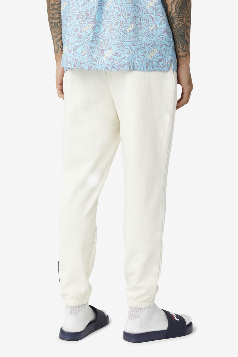 Men's Fila Basecamp Pant Pants Light Yellow | Iisoid5L5IW