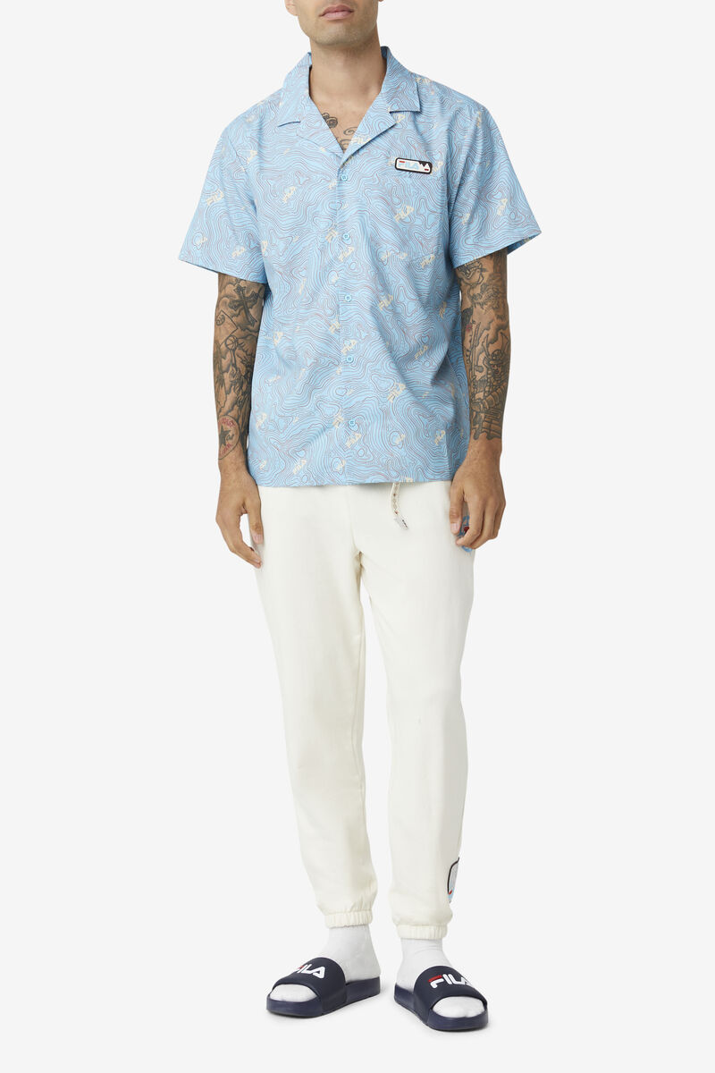 Men's Fila Basecamp Pant Pants Light Yellow | Iisoid5L5IW