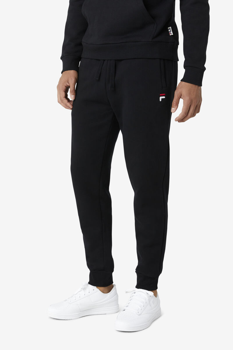 Men's Fila Batul Jogger Pants Black | Z9c6tIwYDaV