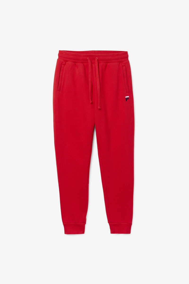 Men\'s Fila Batul Jogger Pants Red | 8BAZmuQvXDs