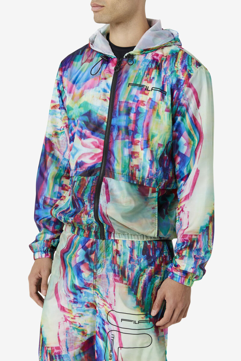 Men's Fila Bug Windbreaker Jackets Multicolor | m3hEe9AGPnO