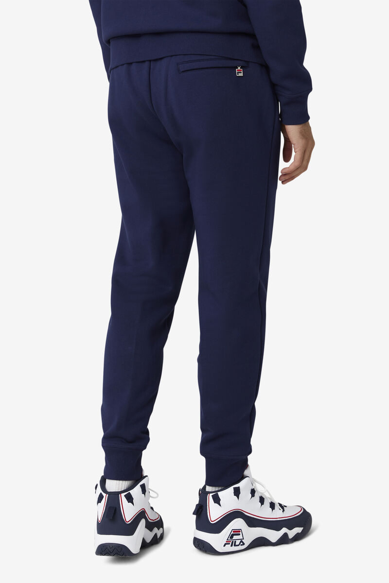 Men's Fila Chardon Jogger Pants Navy | CVkYnQRhLbZ