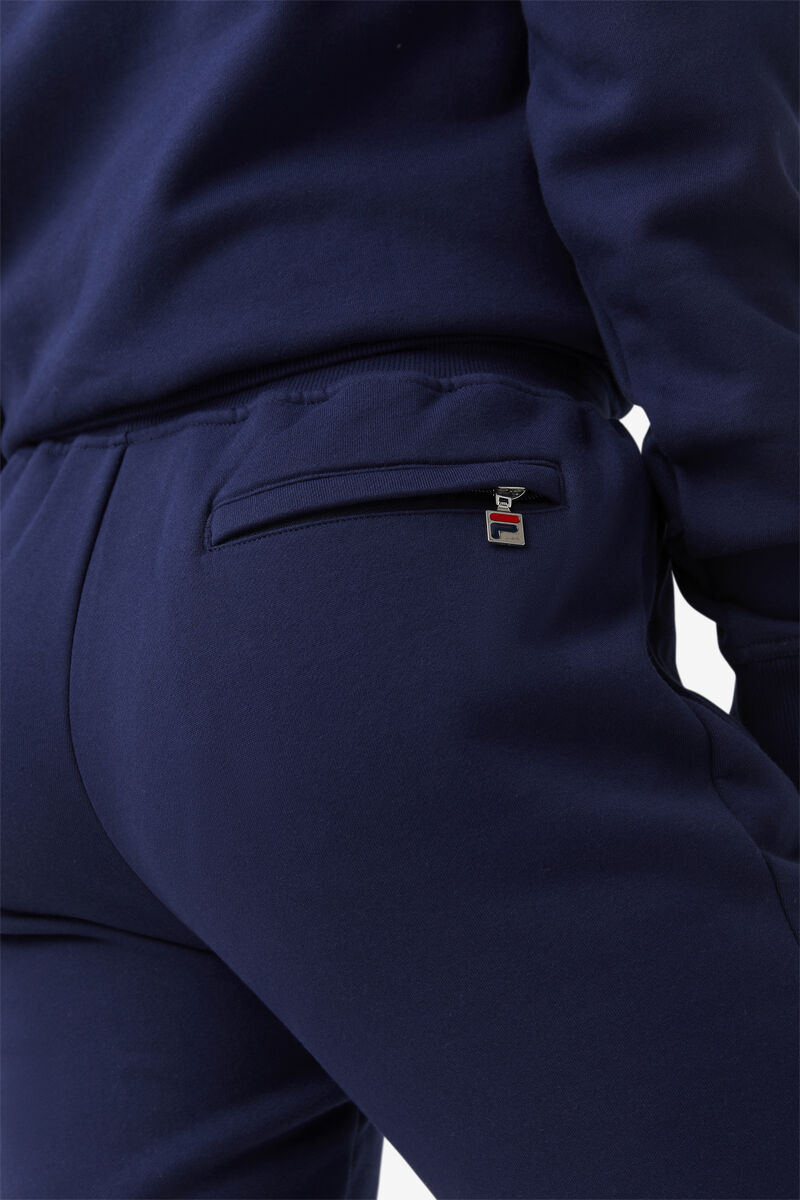 Men's Fila Chardon Jogger Pants Navy | CVkYnQRhLbZ