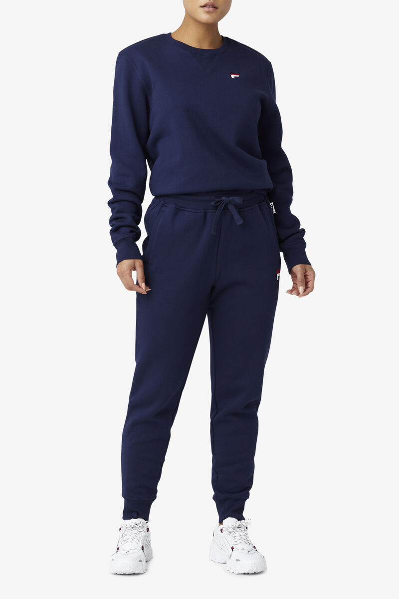 Men's Fila Chardon Jogger Pants Navy | CVkYnQRhLbZ