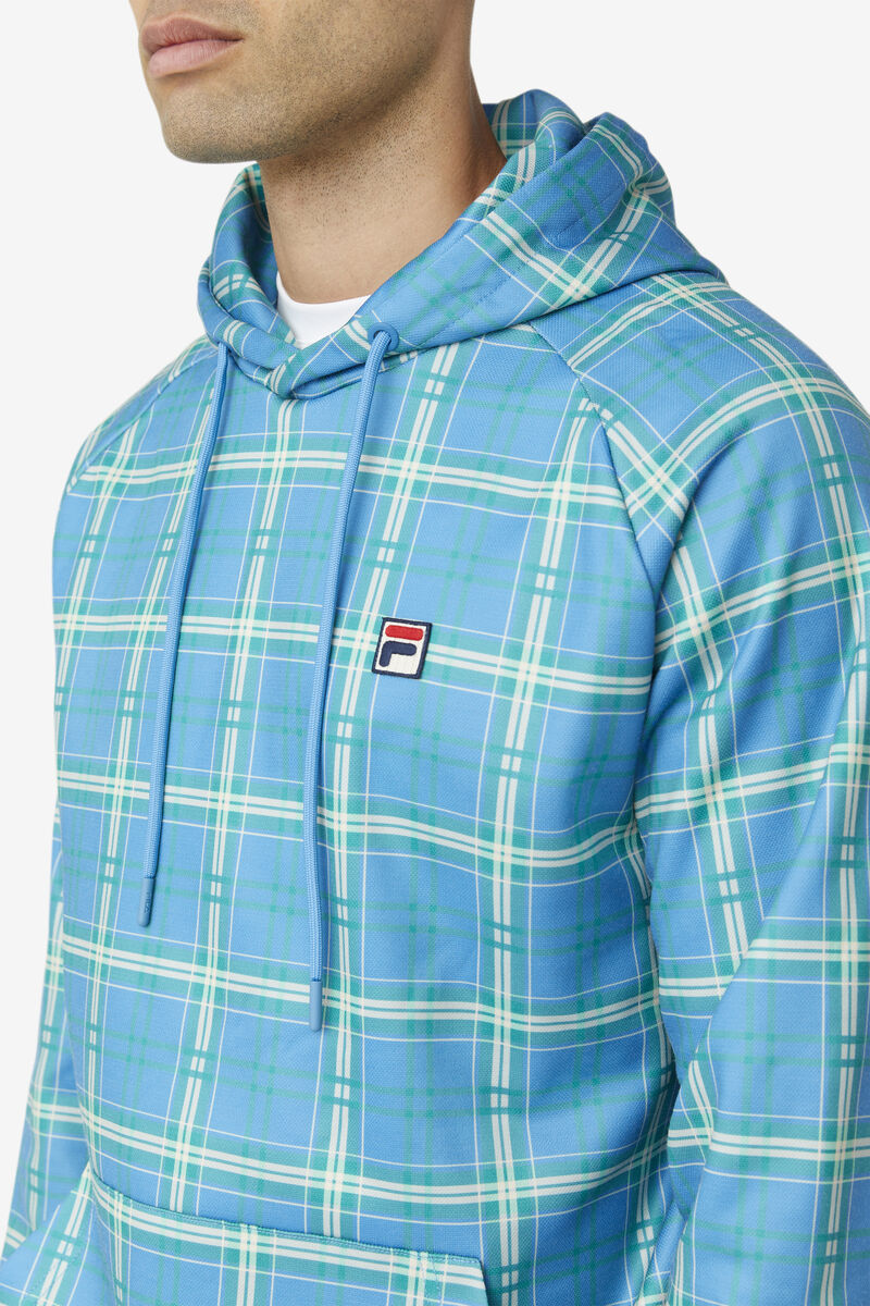 Men's Fila Colt Crossover Hoodie Hoodies Blue | kIT2YmvIU5I