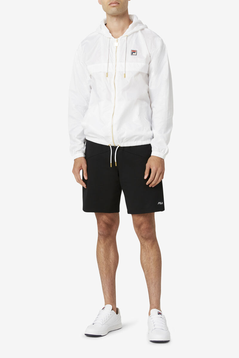Men's Fila Copper Hood Jacket Jackets White / White | 3iHTSeD2oVW