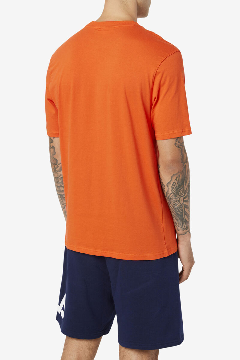 Men's Fila Curtis Pocket T Shirts Black | RvOjKqrgGk1