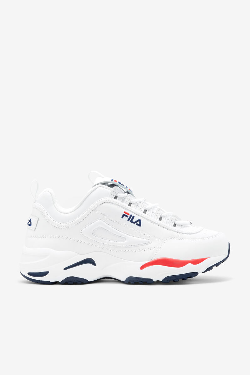 Men\'s Fila Disruptor 2 X Ray Tracer Platform Shoes White / Navy / Red | jDUCSJP2hW2
