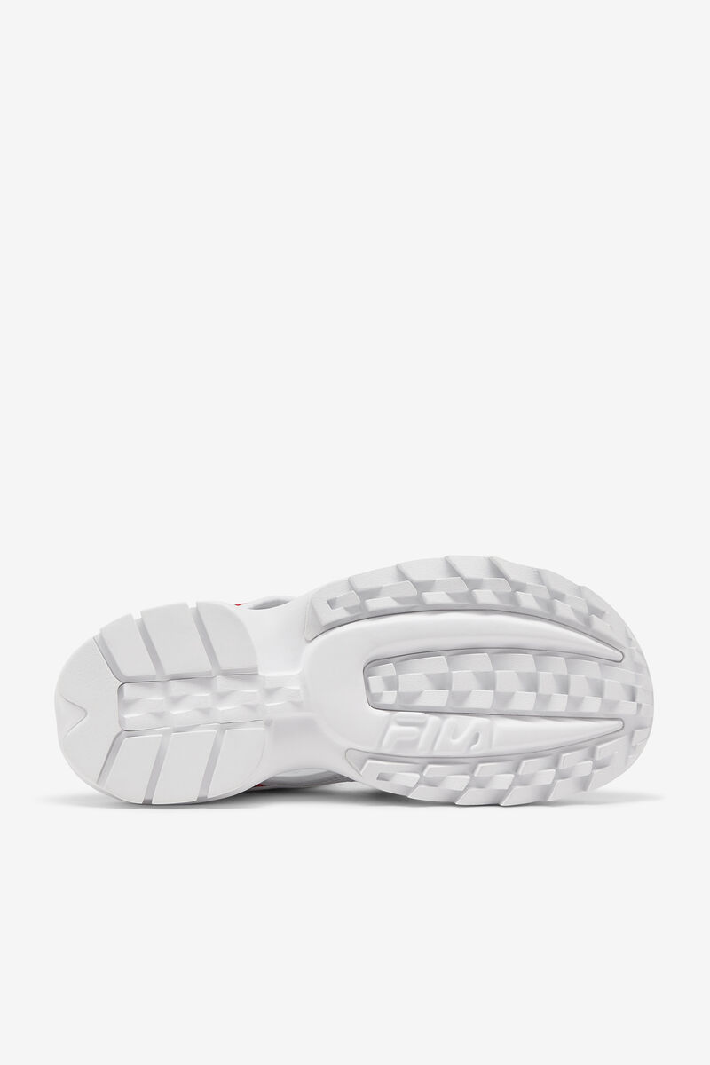 Men's Fila Disruptor Sandal Sandals White / Navy / Red | 9FZnbiUSUKP