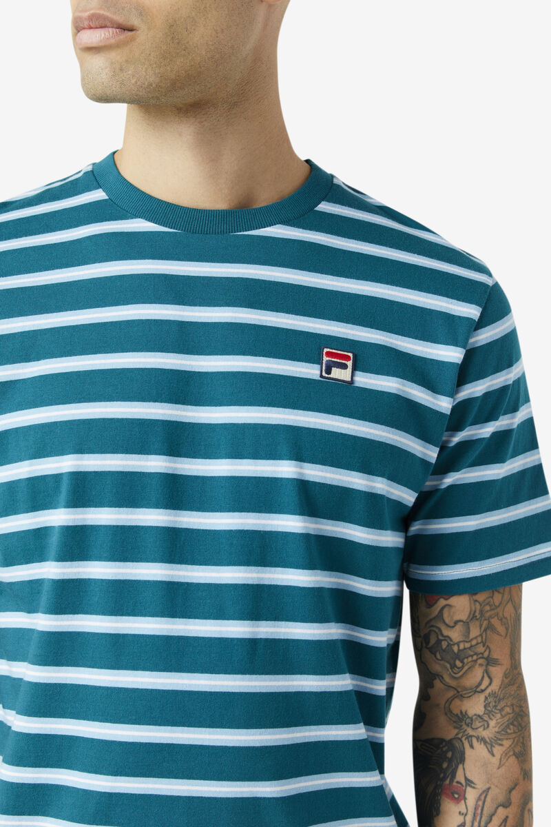Men's Fila Dolce T Shirts Blue | gVg5rCpU7FO