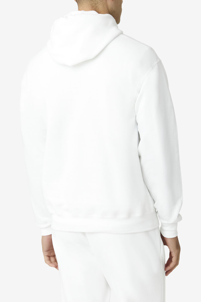 Men's Fila Dracen Tie Dye Hoodie Hoodies White | sT5IxEwarFA