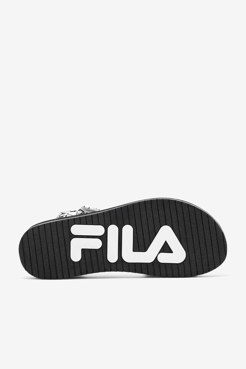 Men's Fila Drifter Ts Bandana Sandals Black / White / Black | 8Ztb7H43etJ