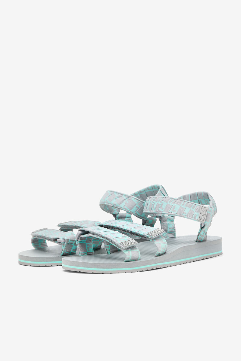 Men's Fila Drifter Ts Bandana Sandals Light Turquoise | CVlDqjjN7W8