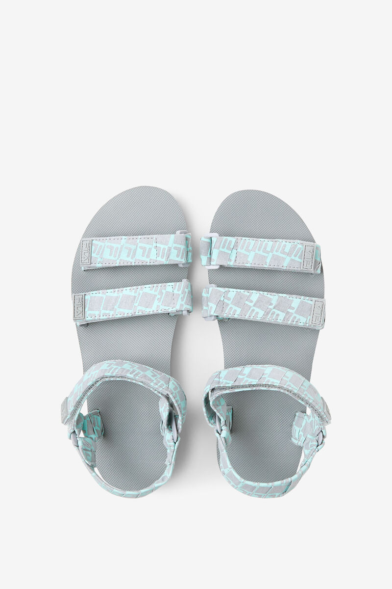 Men's Fila Drifter Ts Bandana Sandals Light Turquoise | CVlDqjjN7W8
