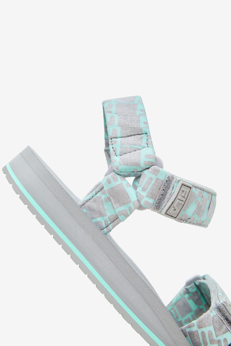 Men's Fila Drifter Ts Bandana Sandals Light Turquoise | CVlDqjjN7W8