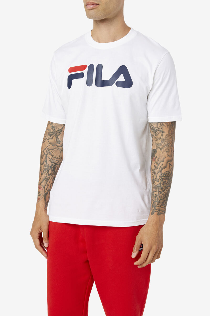 Men's Fila Eagle T Shirts White | inW2h8LMcrF
