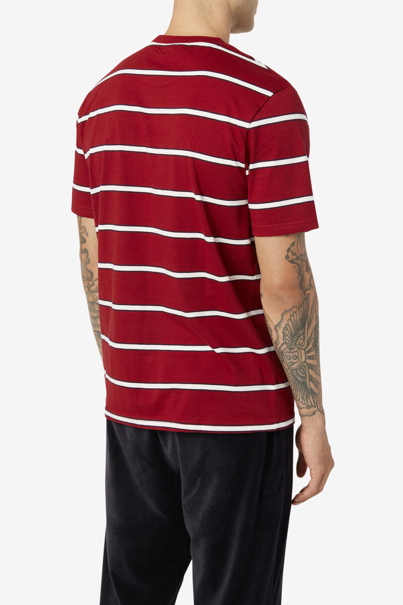 Men's Fila Felix T Shirts White | KFkZ1CDZVZa
