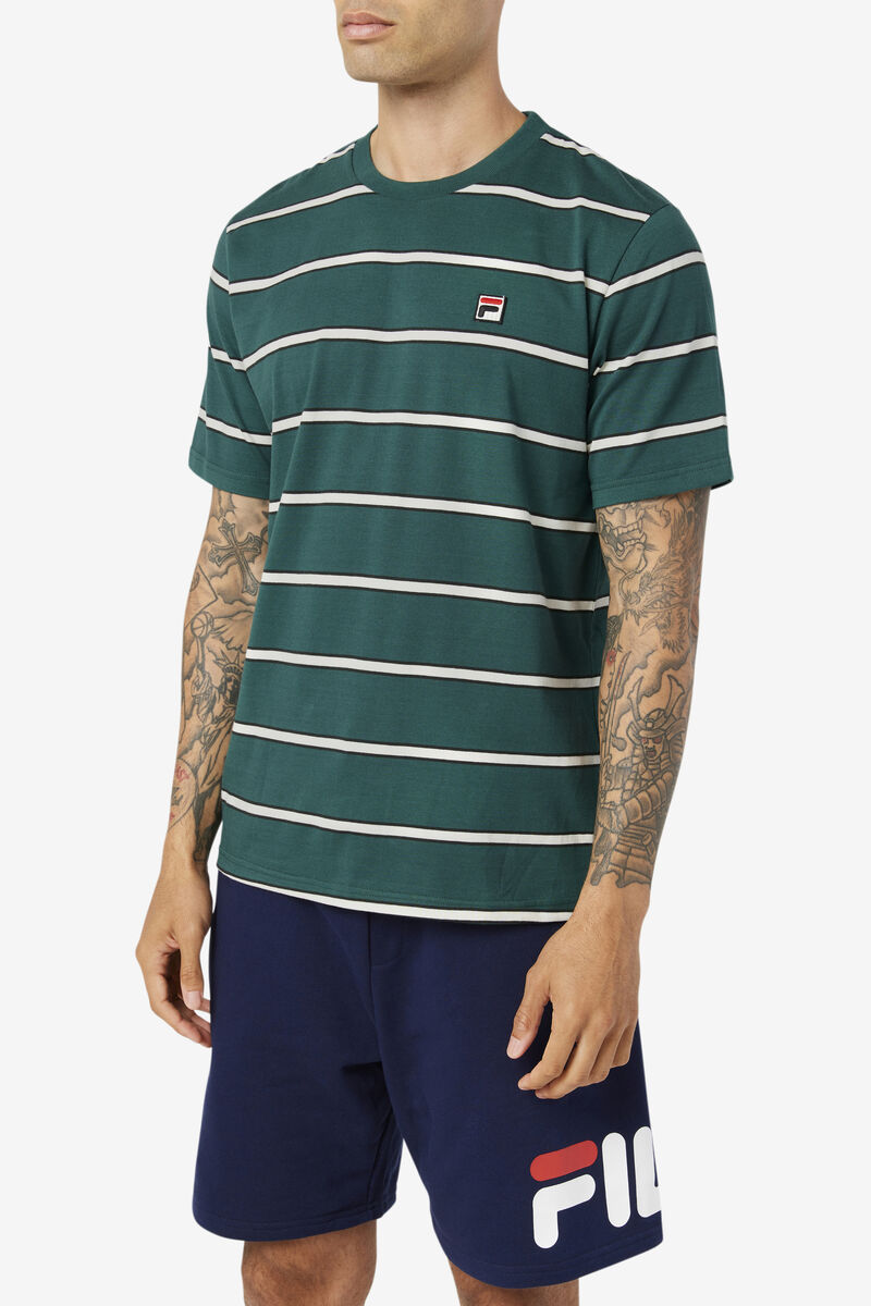 Men's Fila Felix T Shirts White | ssWh86IVKIp