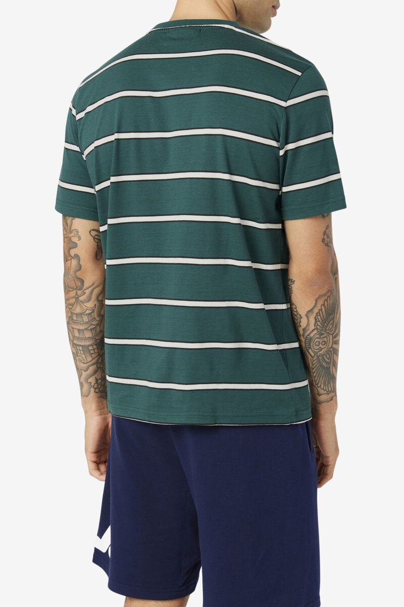 Men's Fila Felix T Shirts White | ssWh86IVKIp