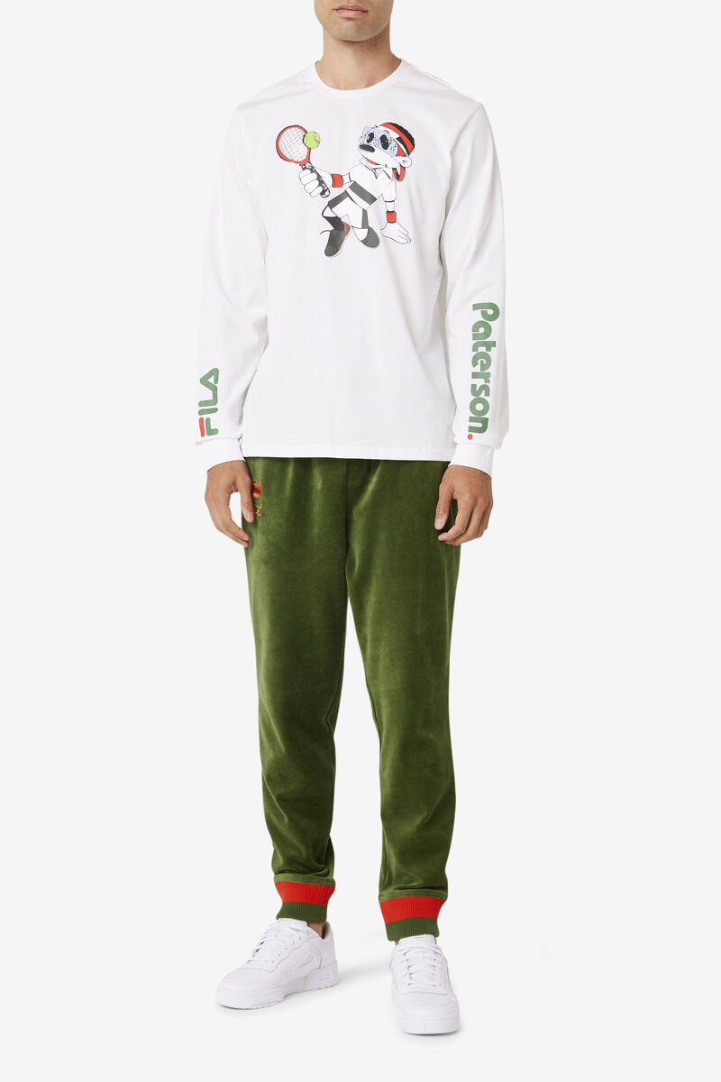 Men's Fila Fila X Paterson Long Sleeve Shirt White | DtD3H6Wixkx
