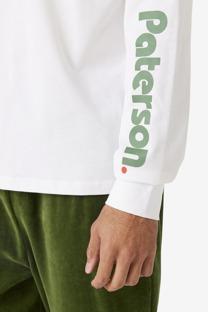 Men's Fila Fila X Paterson Long Sleeve Shirt White | DtD3H6Wixkx