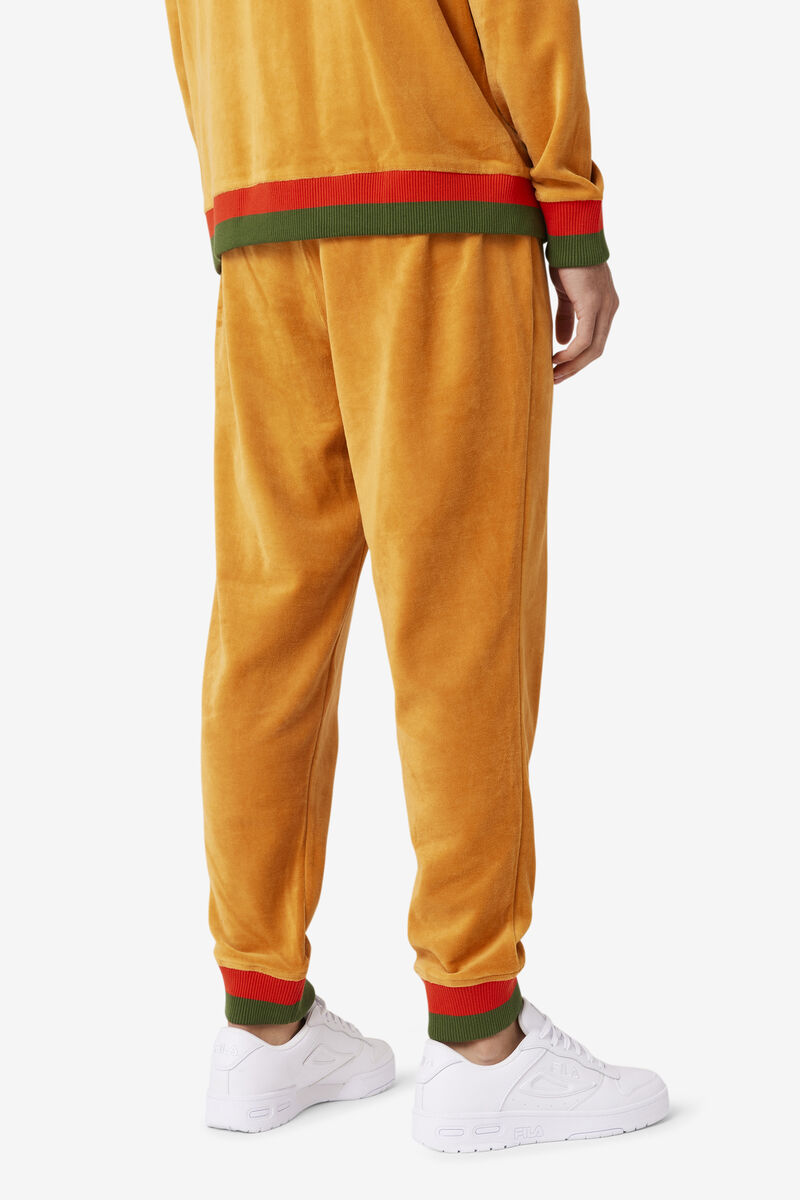 Men's Fila Fila X Paterson Velour Pant Pants Orange | aHoJWYtkqcK