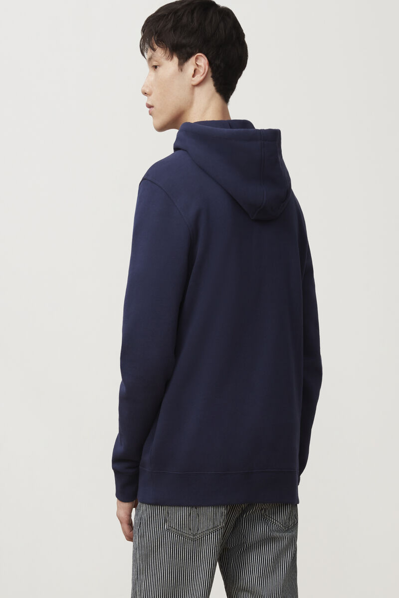 Men's Fila Flori Hoodie Hoodies Navy / Red / White | OqRCkwkRgKu