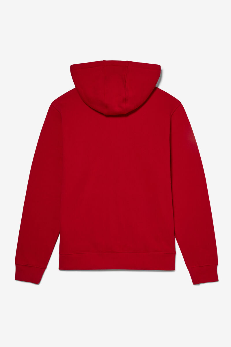 Men's Fila Flori Hoodie Hoodies Red | dRKuwqy7apy