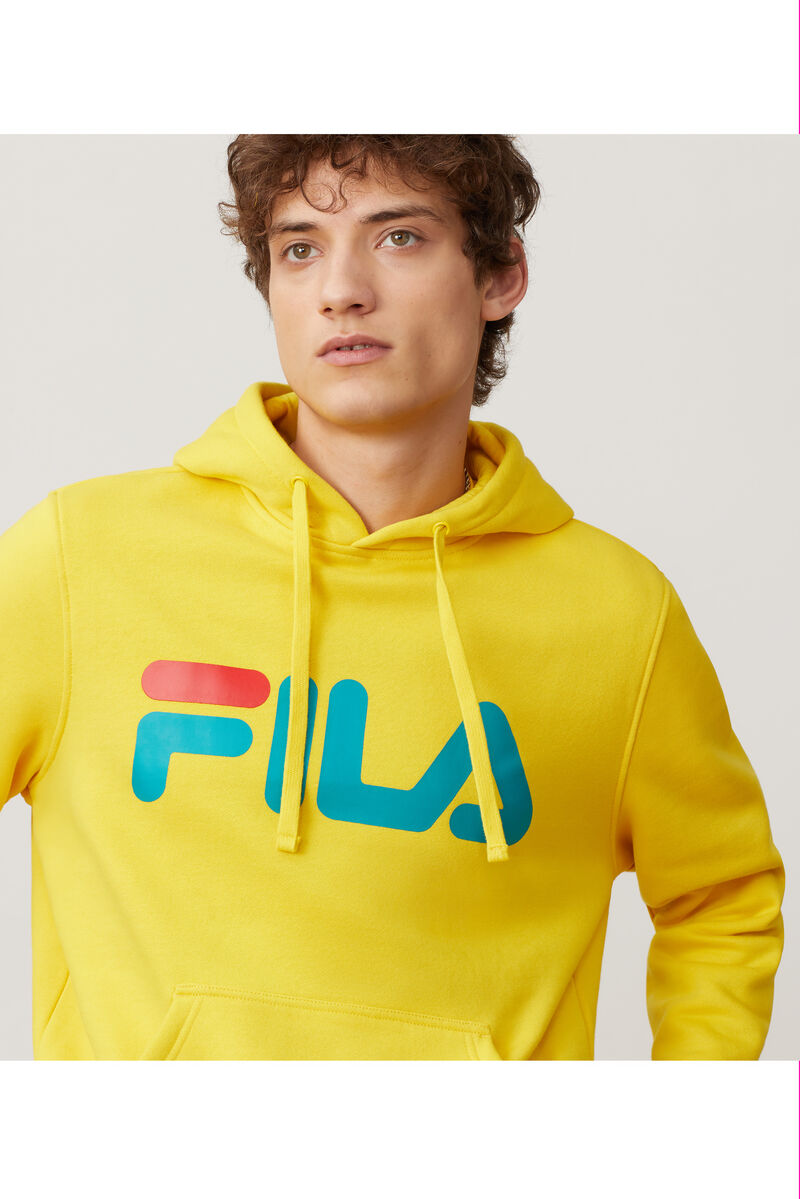 Men's Fila Flori Hoodie Hoodies Red | qnNX9qFXXdM