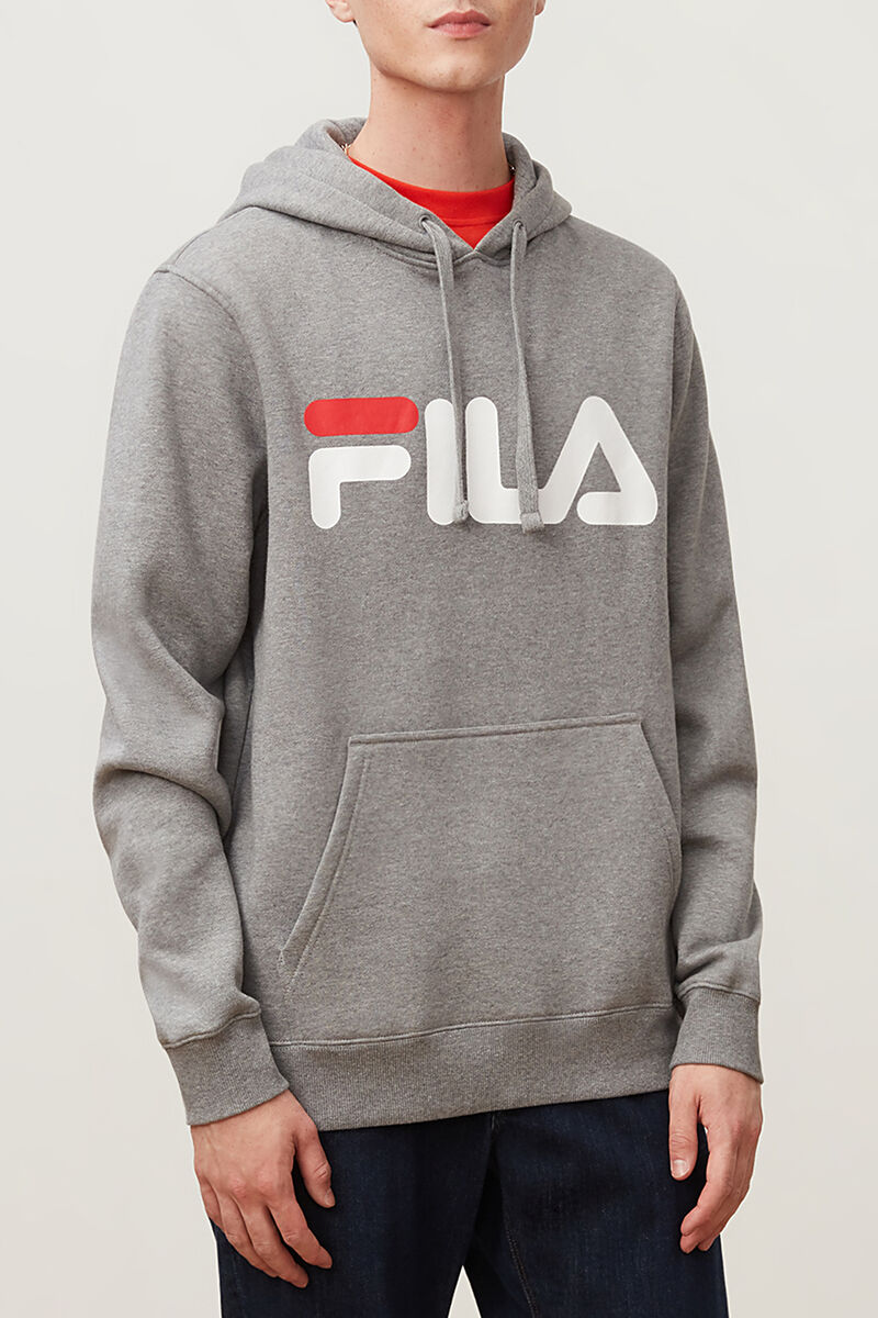 Men's Fila Flori Hoodie Hoodies Red | zyHVtTxZ5Sp