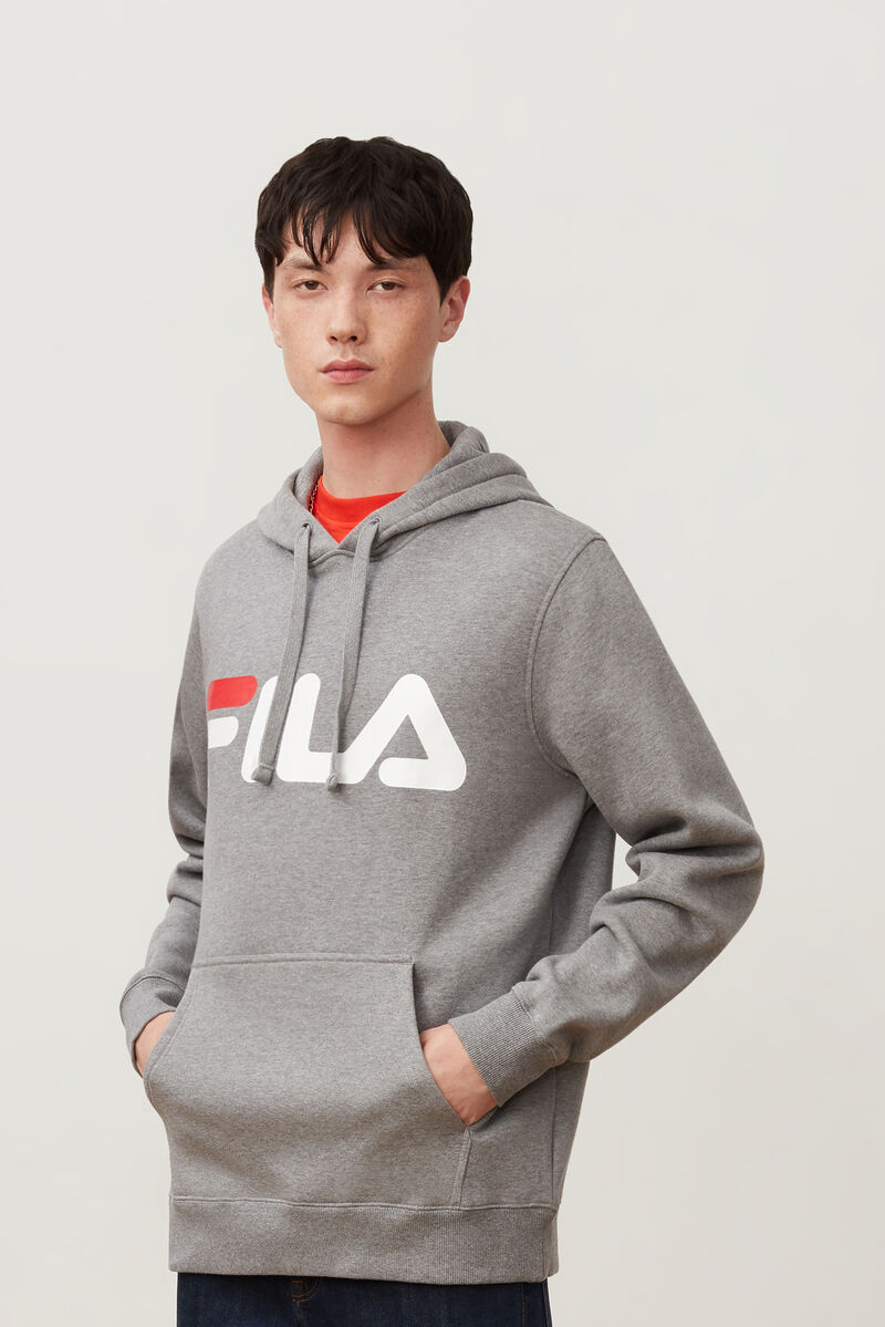 Men's Fila Flori Hoodie Hoodies Red | zyHVtTxZ5Sp
