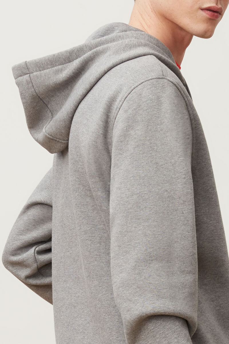 Men's Fila Flori Hoodie Hoodies Red | zyHVtTxZ5Sp