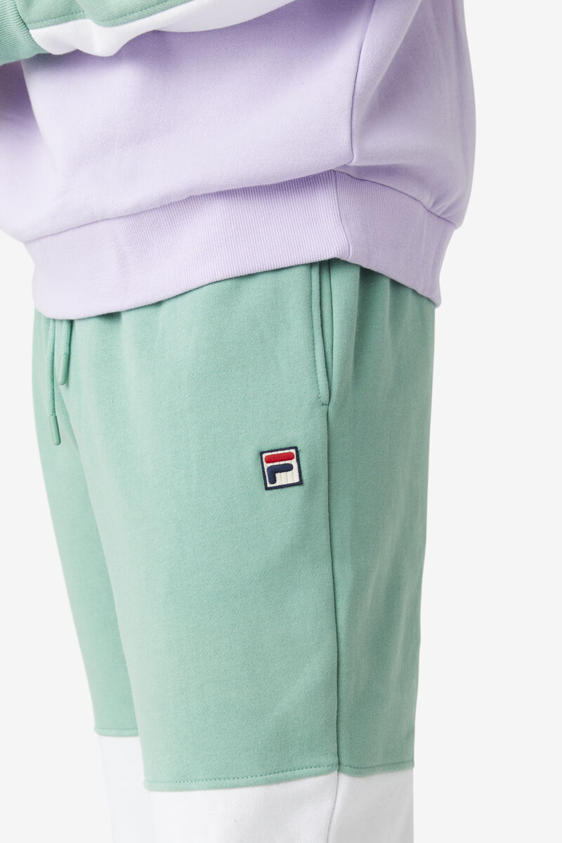 Men's Fila France Pant Pants White / Purple | WrzC7ZDvEmo