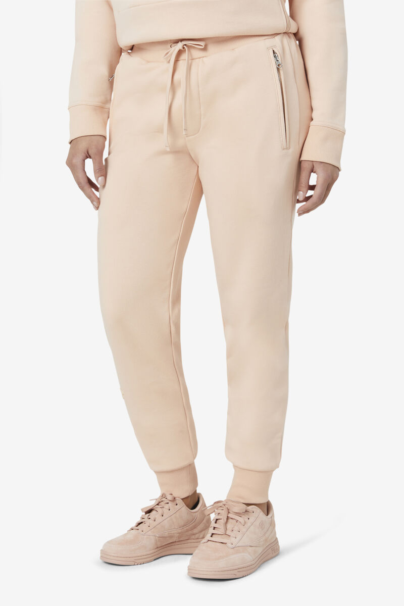 Men's Fila Gabriel Jogger Pants Light Yellow | bRt54a2SONd