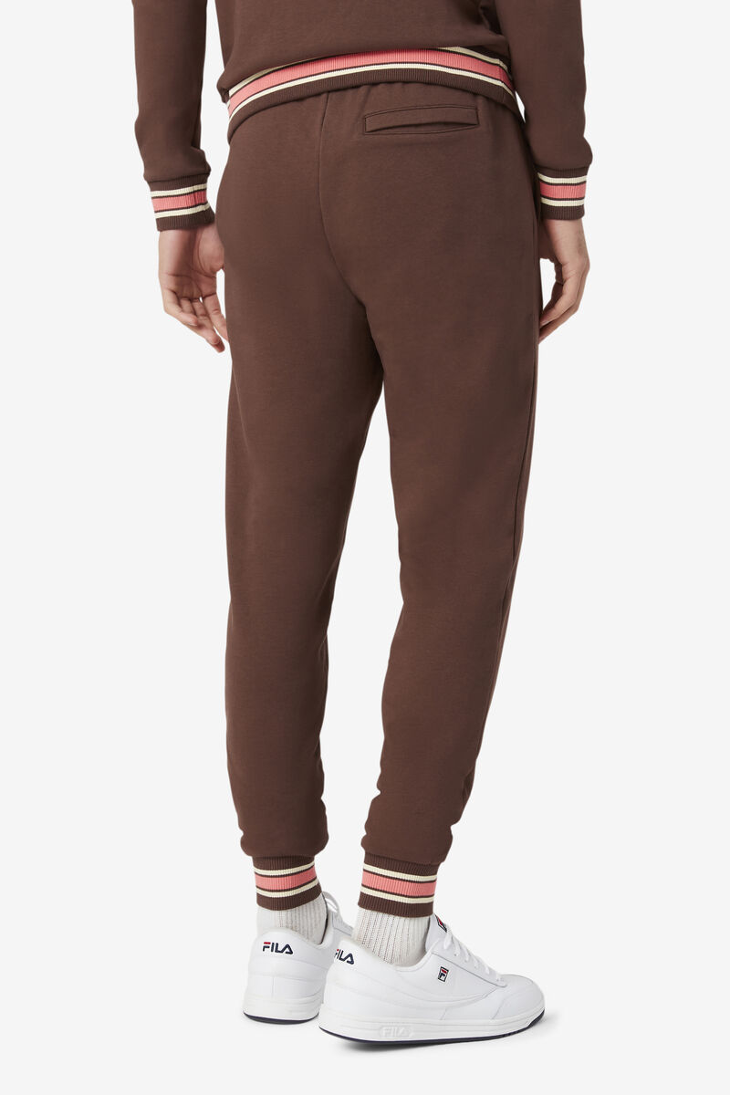 Men's Fila Galena Track Pant Tracksuits Brown | VNX2crp4Znz