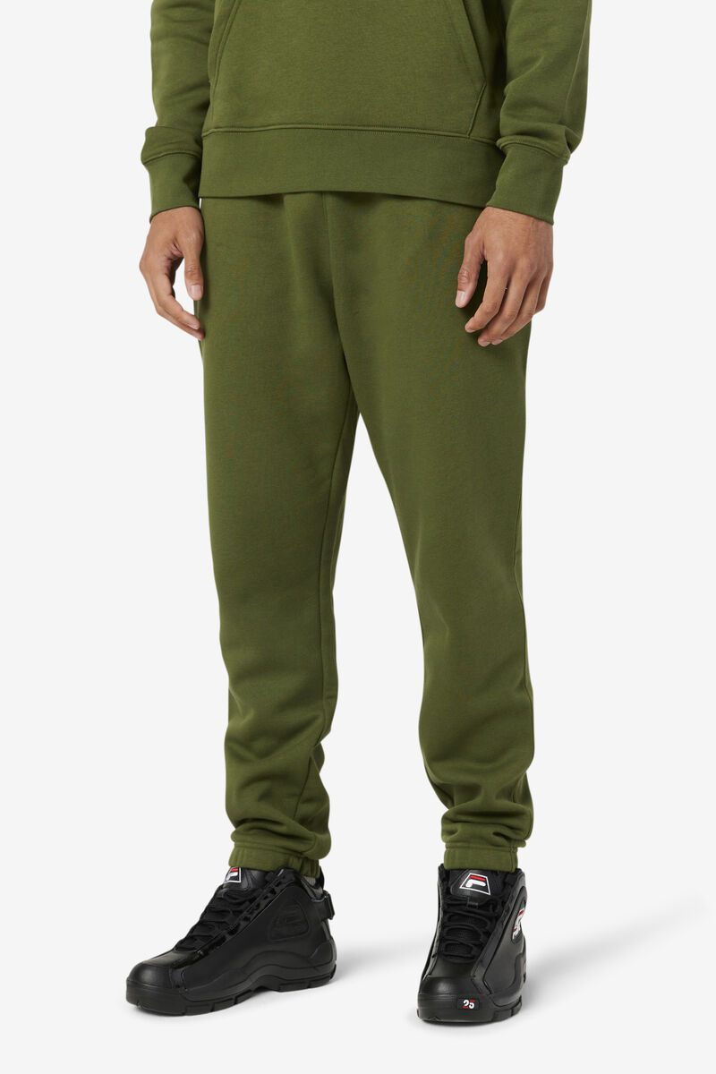 Men's Fila Garin Jogger Pants Olive | M3XWHGByj2j