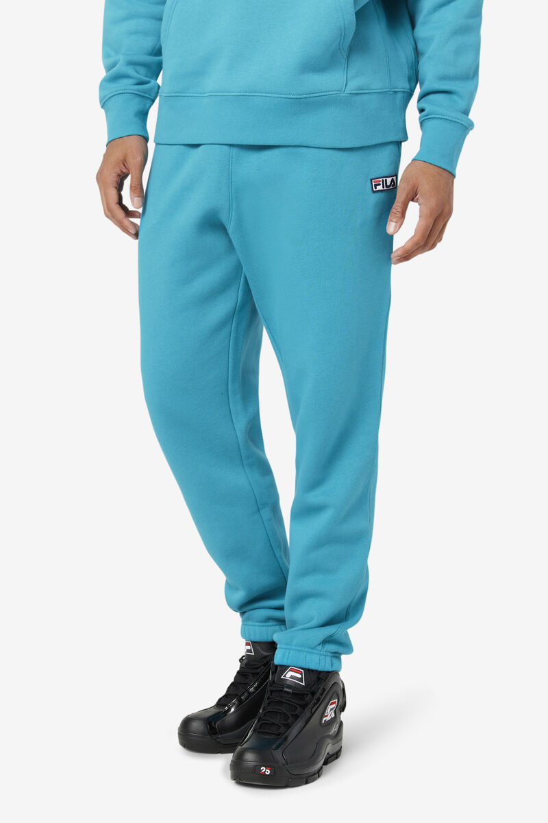 Men's Fila Garin Jogger Pants Turquoise | jsGMAPK6N6B