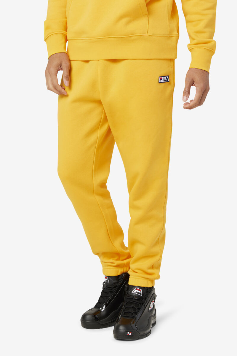 Men's Fila Garin Jogger Pants Yellow | EfAJo1NIfjO