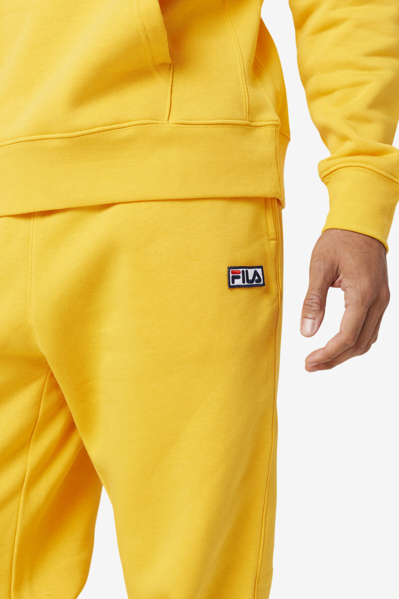 Men's Fila Garin Jogger Pants Yellow | EfAJo1NIfjO