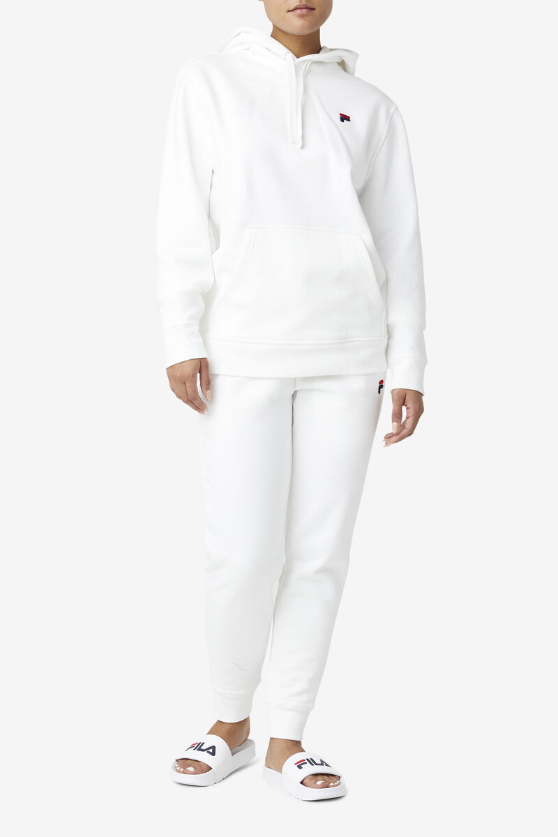 Men's Fila Godfrey Hoodie Hoodies White | 4yxVqhWfSOs