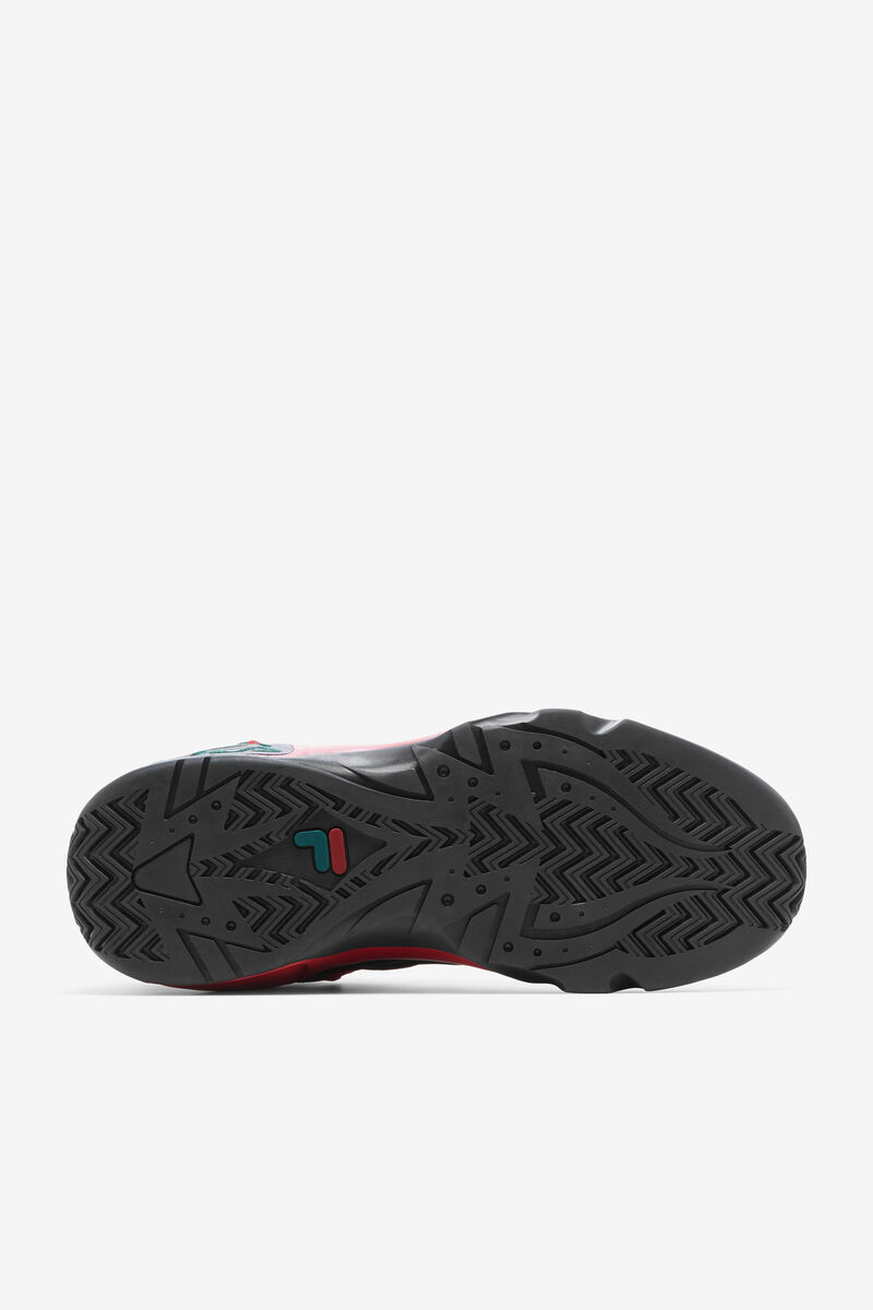 Men's Fila Grant Hill 1 Shoes - Plaid Tongue | Fila Sneakers Black | IQCggBZ1ZSi