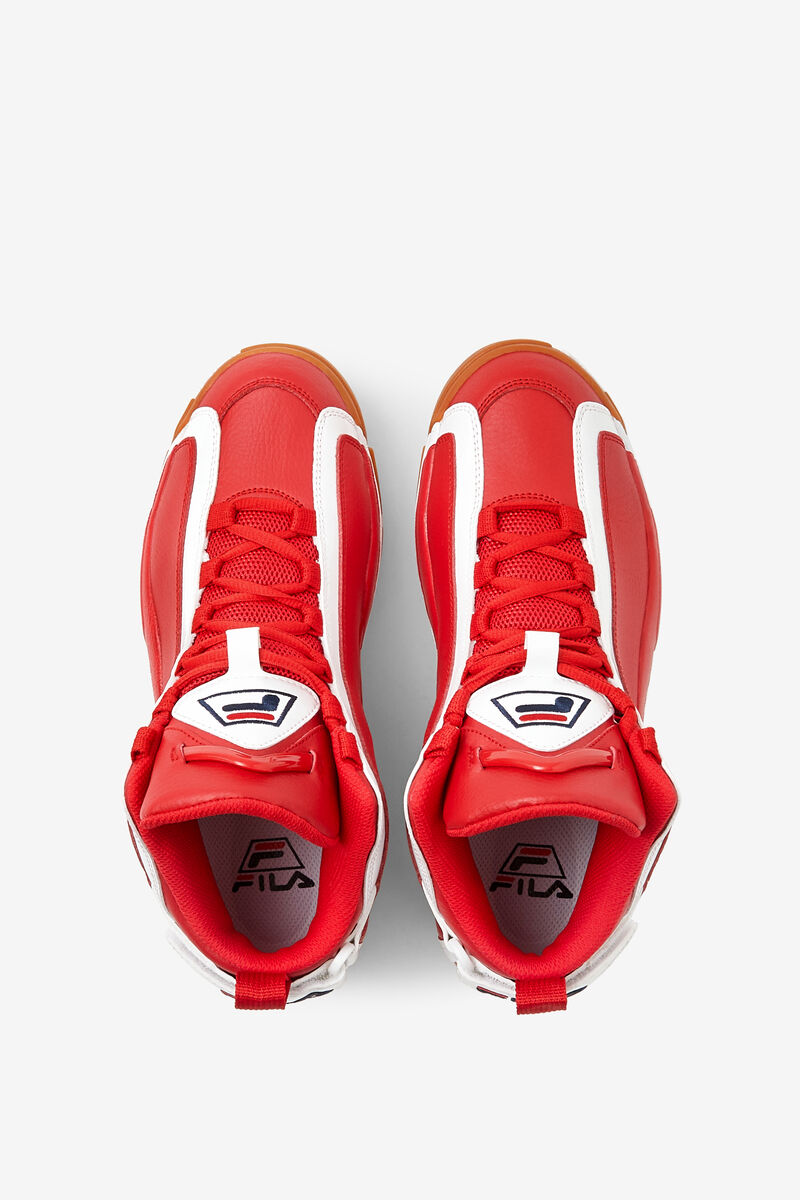 Men's Fila Grant Hill 2 Basketball Shoes Red / White | RI6V9PNcS5I