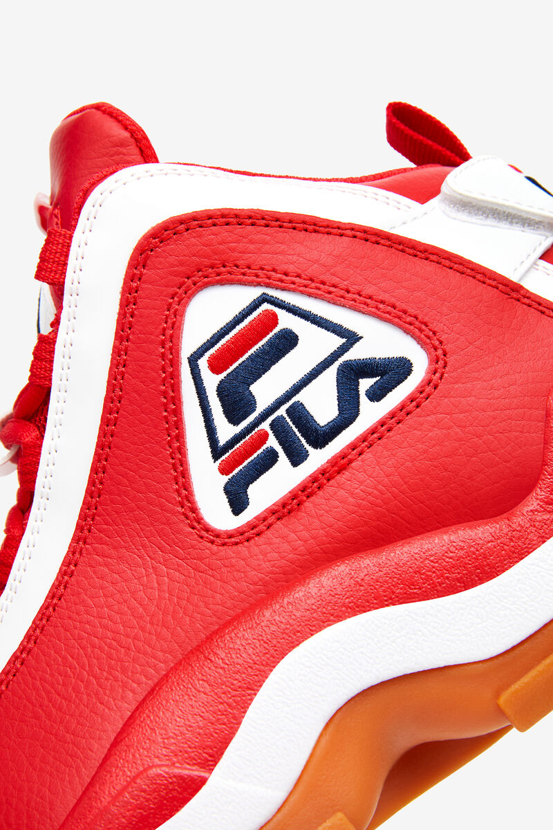 Men's Fila Grant Hill 2 Basketball Shoes Red / White | RI6V9PNcS5I