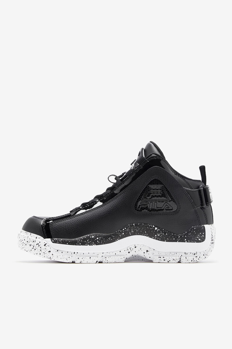 Men's Fila Grant Hill 2 Basketball Shoes Black / White / Black | hVkO8FPk918